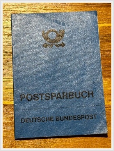 Deutsche Bundespost 1983 Postsparbuch Savings Book Pforzheim West Germany