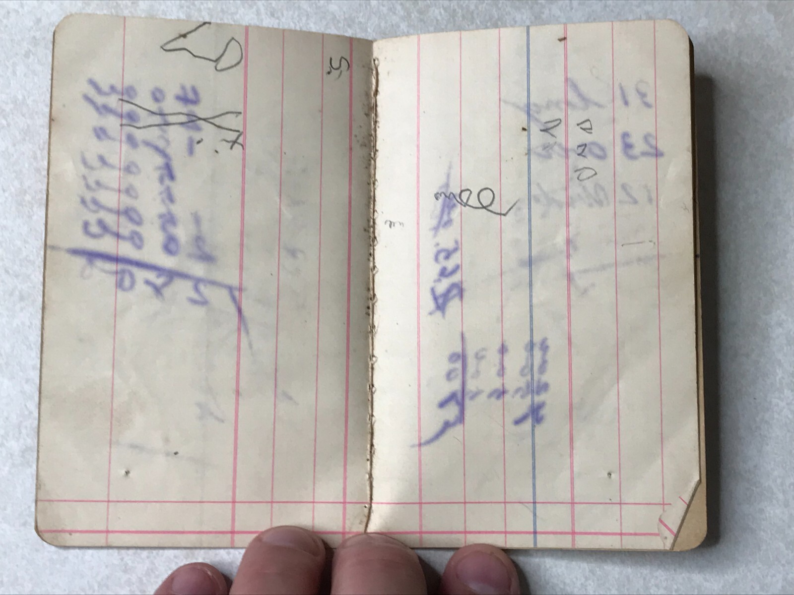 TT144 The Bank of Bluejacket Indian Territory IND TER bank notebook advertising