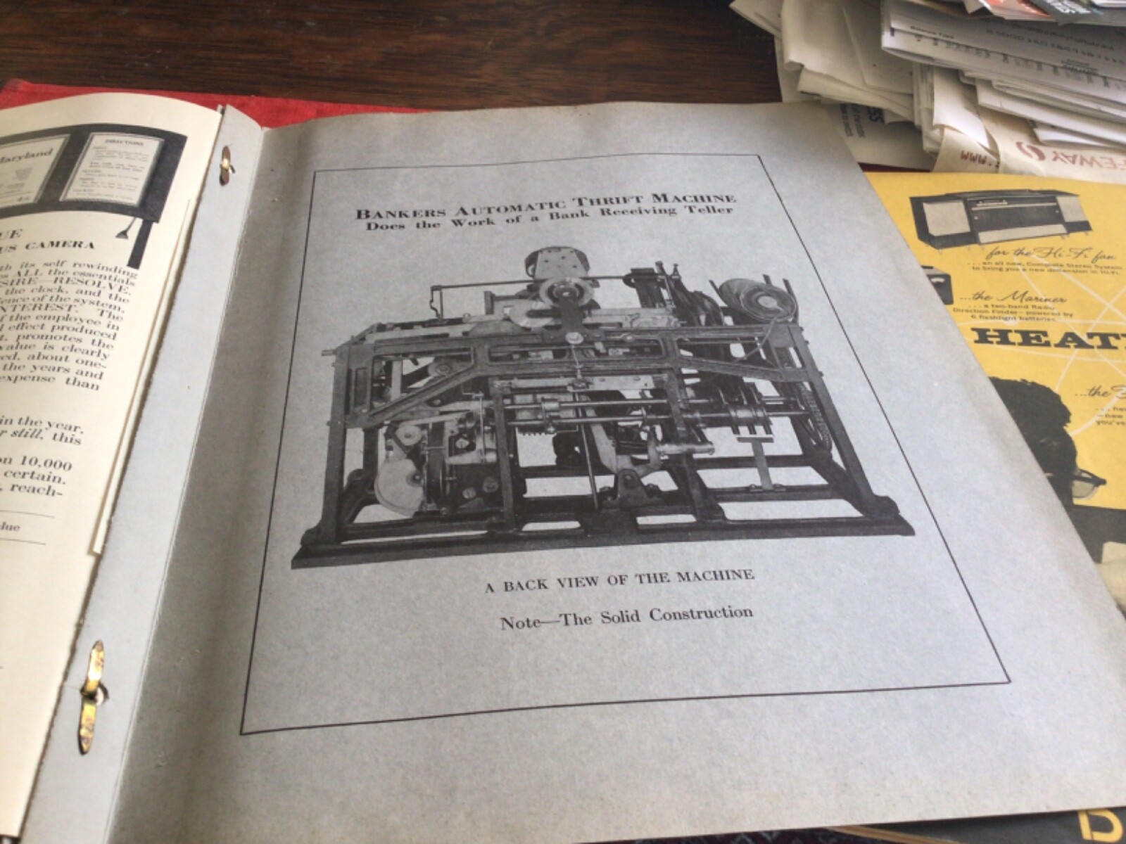 Bankers Automatic Thrift Machine, 1920s Predecessor of the ATM