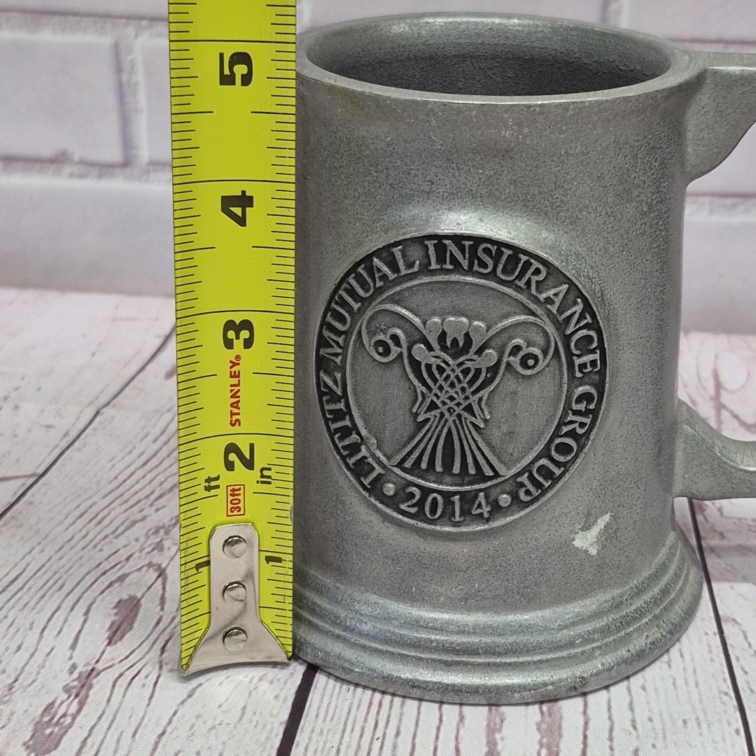 Wilton Armetale Heavy Pewter Stein Mug, 2014 Lititz Mutual Insurance Group