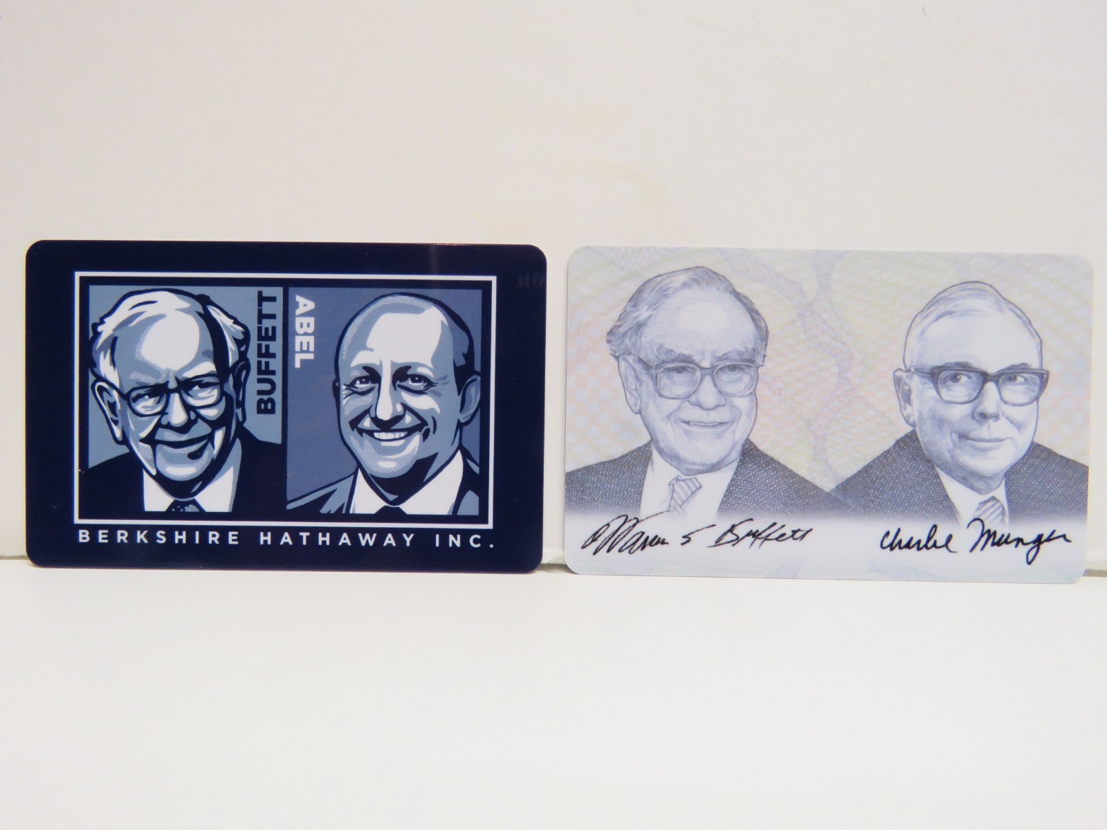 Berkshire Hathaway Warren Buffett Charlie Munger Greg Abel Capitalist Card Two
