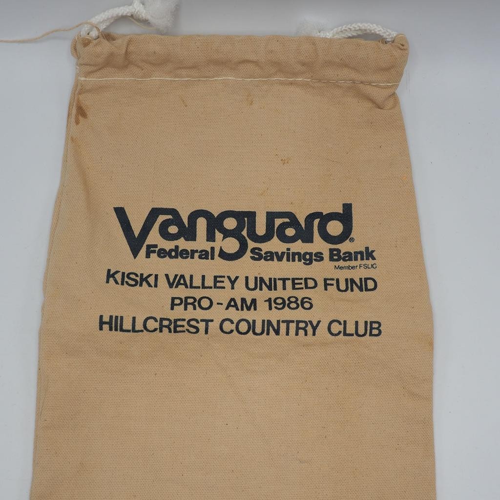 Vanguard Kiski Valley Pittsburgh Pennsylvania Canvas Bank Bag