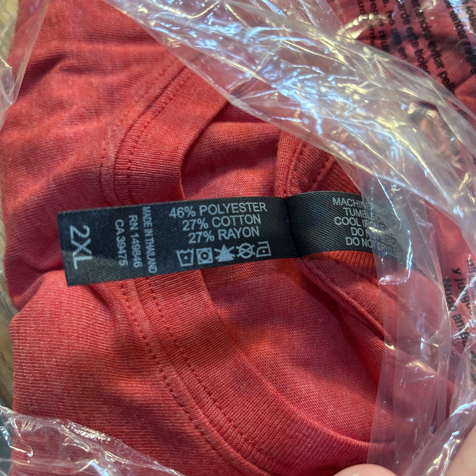 2022 State Farm 100 Years 100th Anniversary Red Shirt – Adult 2XL – New, In Bag
