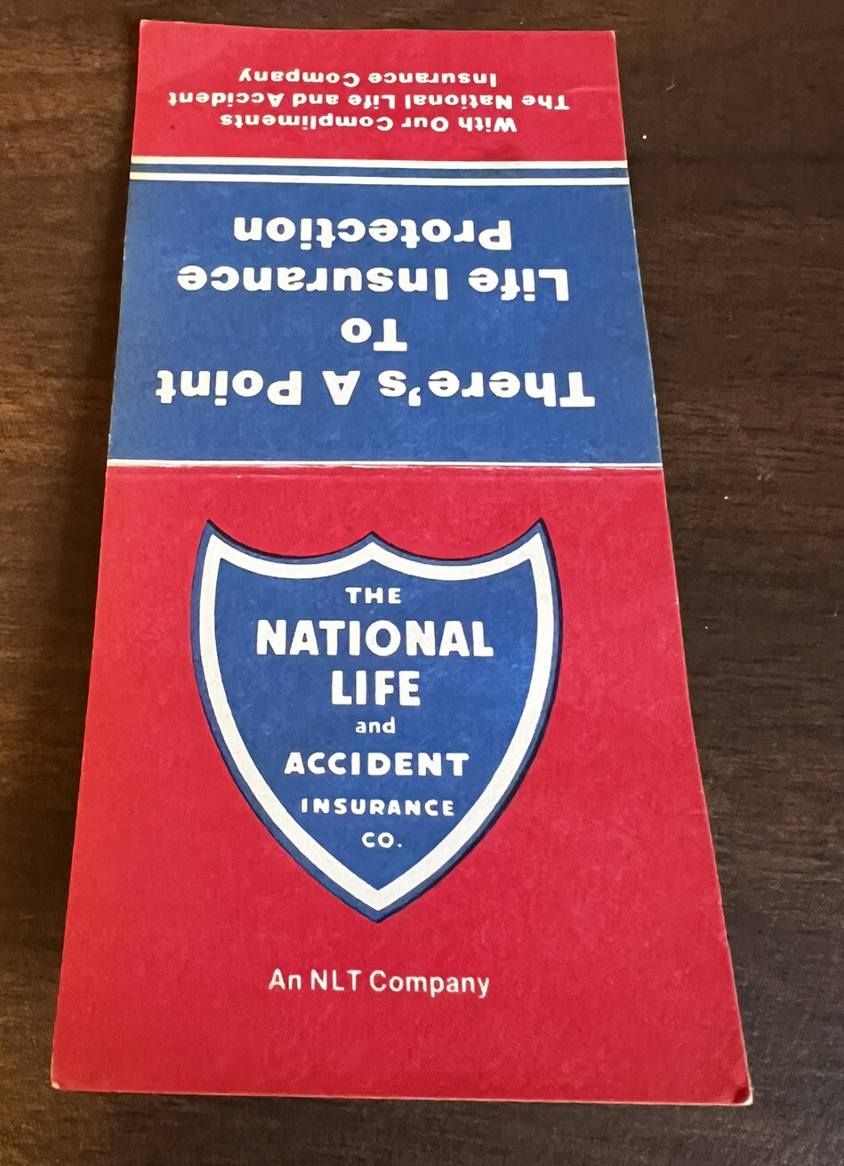 Vintage Needle Book National Life Insurance Co Advertising Fort Smith ARK.