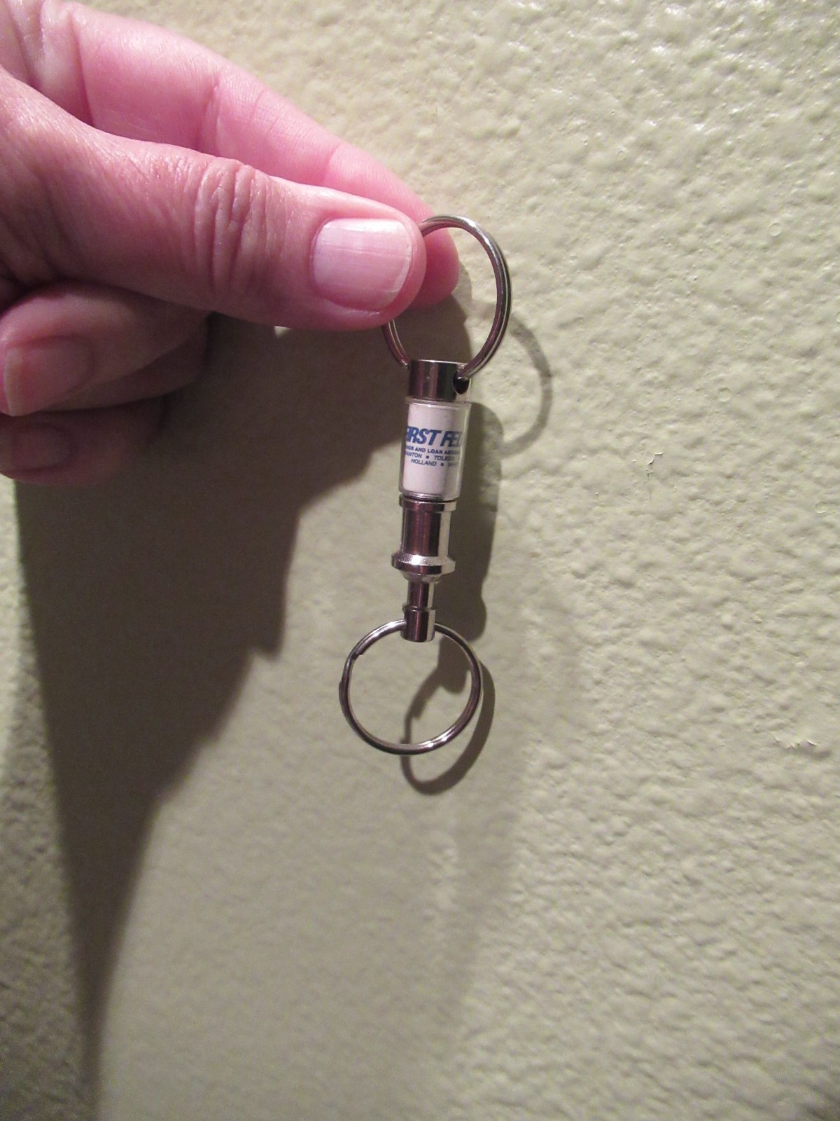 First Federal Savings & Loan Toledo Swanton Holland OH Double End Key Chain