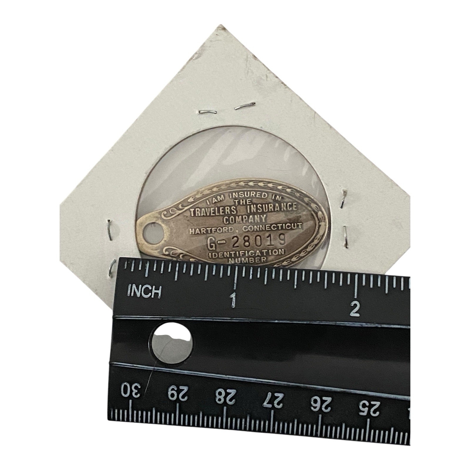 The Travelers Tower Building Hartford Insurance Company Idenitification Key Fob