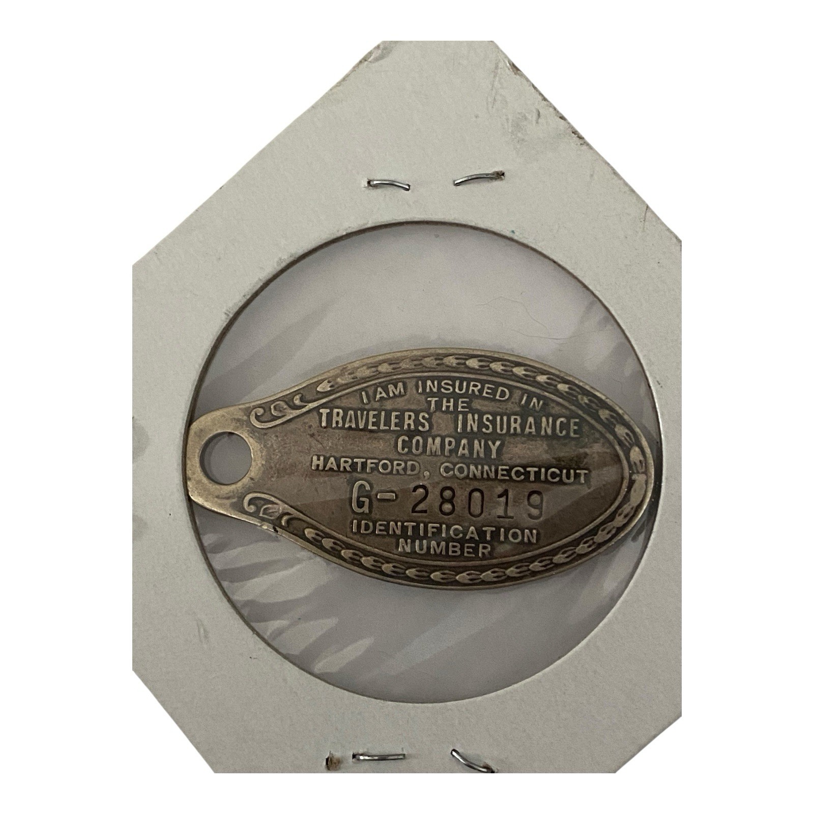 The Travelers Tower Building Hartford Insurance Company Idenitification Key Fob