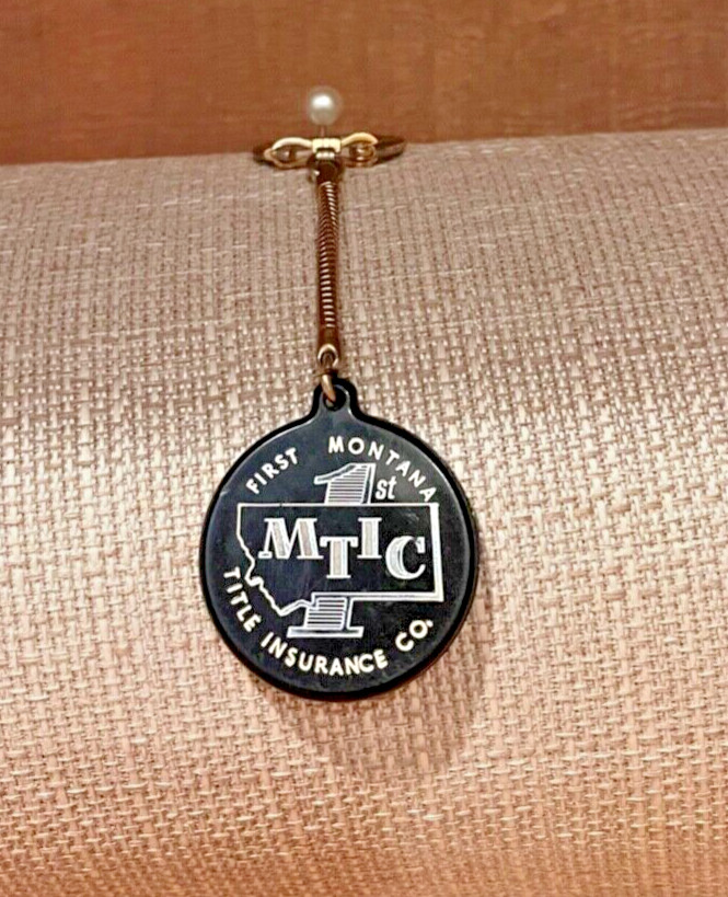 Vinage First MT Title Insurance Co Keychain