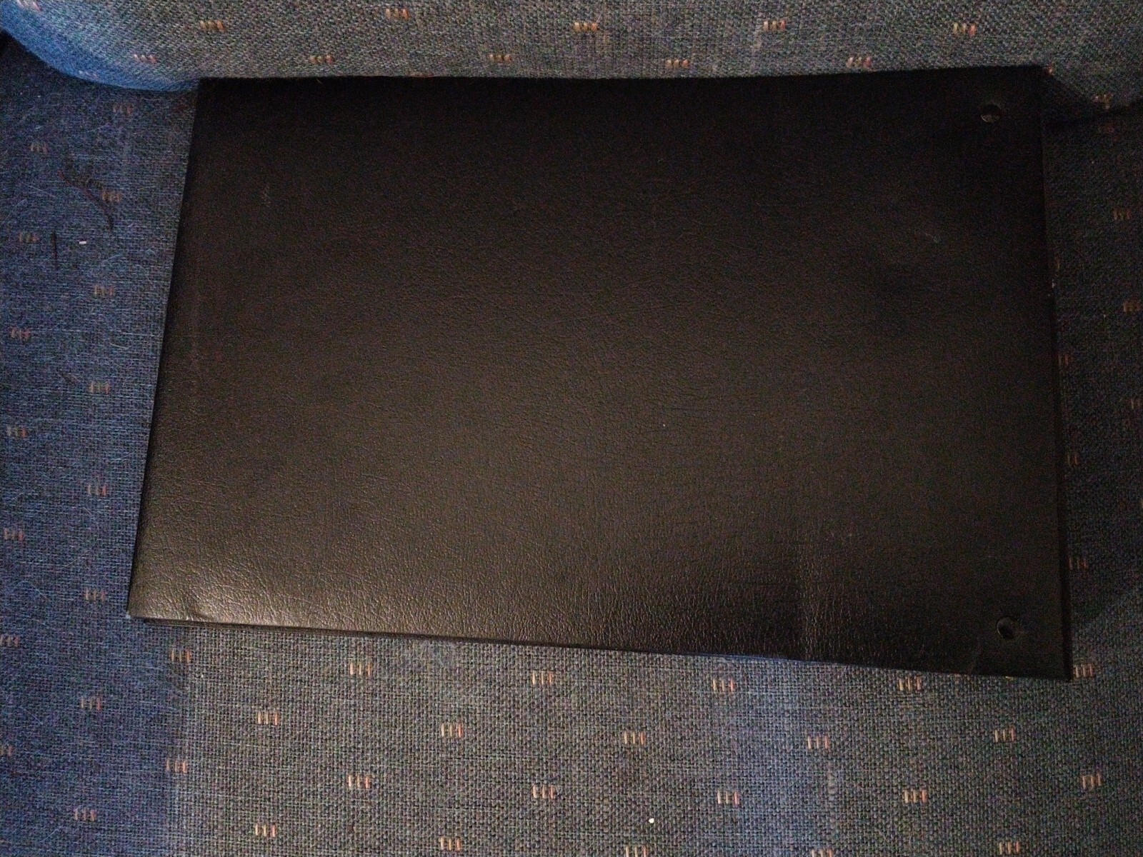 VINTAGE BUSINESS CHECK NOTEBOOK 7-RING