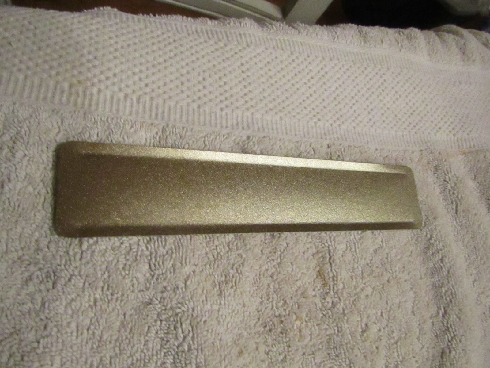 Vintage May Co USA Citizens Savings Belleville Millstadt Waterloo Metal Ruler