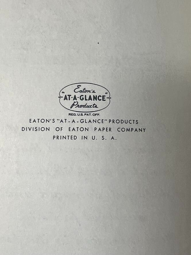At A Glance Household Inventory Household Furnishings Personal Property Eaton