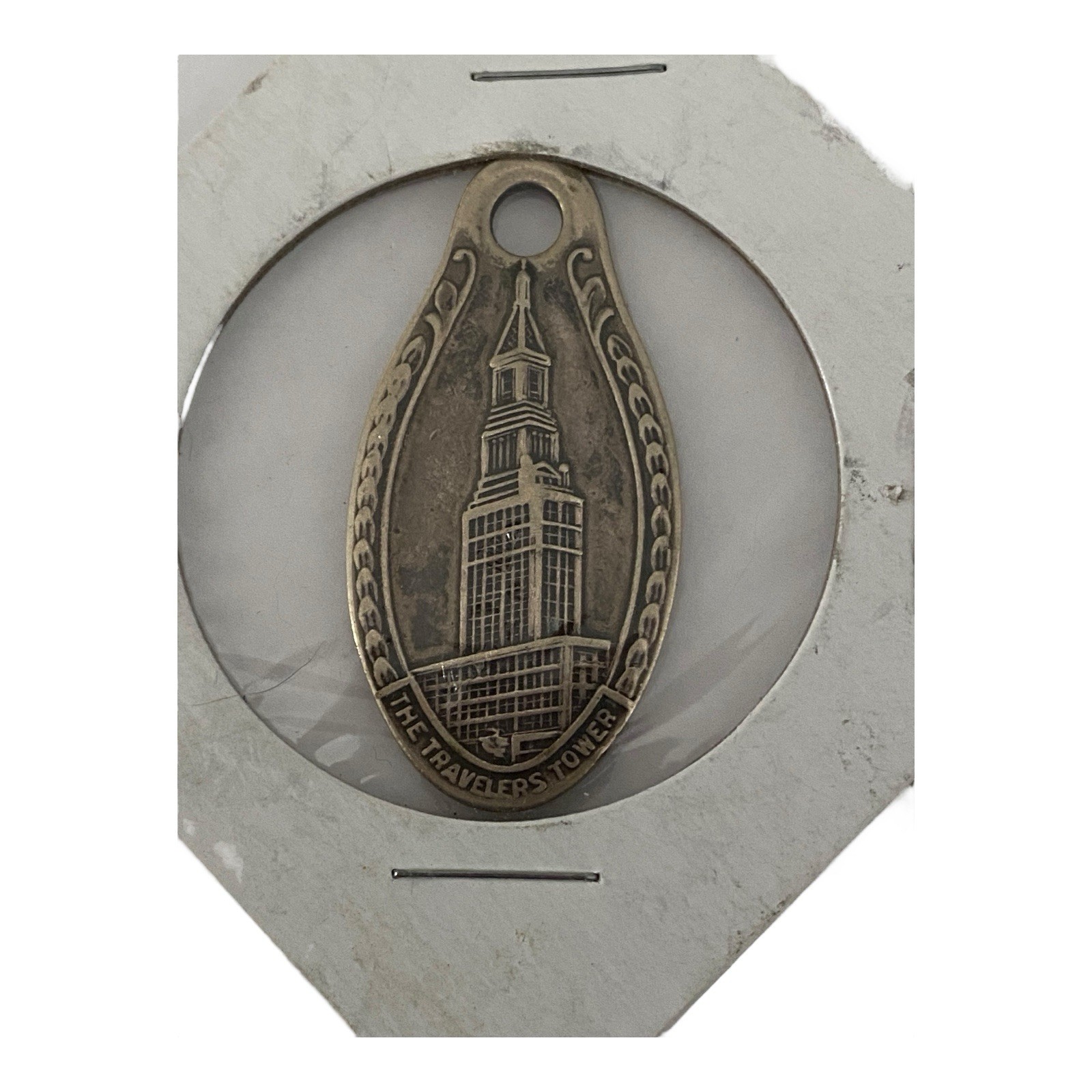 The Travelers Tower Building Hartford Insurance Company Idenitification Key Fob