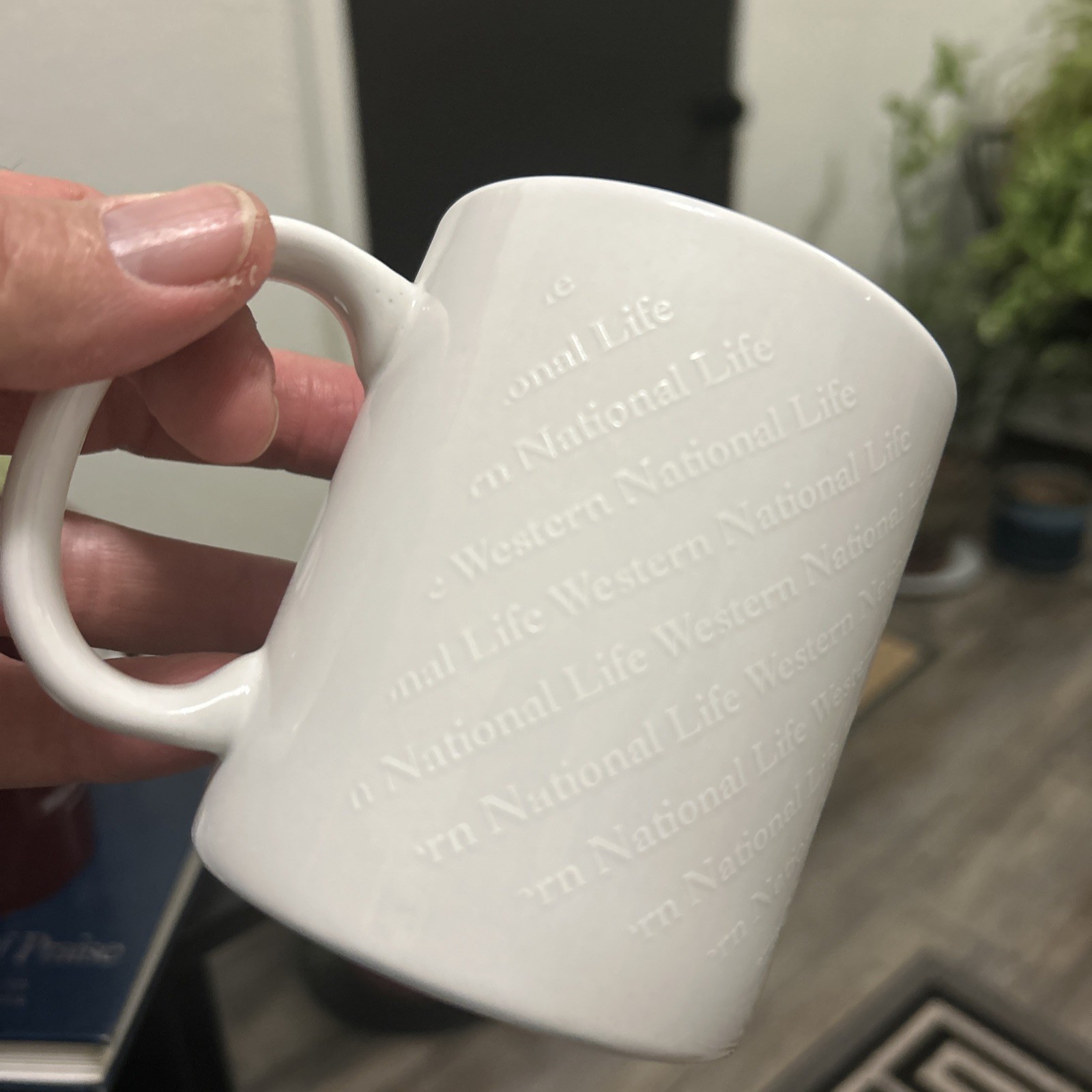 Western National Life Insurance Coffee Cup Memorabilia Advertisement