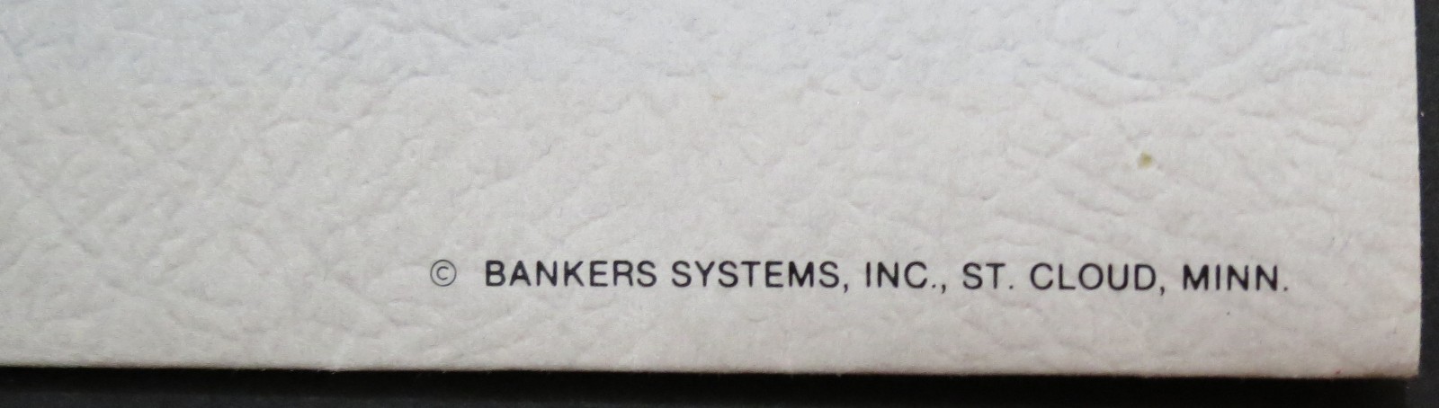 FIRST NATIONAL BANK Las Vegas NEW MEXICO envelope LOCAL Payment Cash MONEY Bag