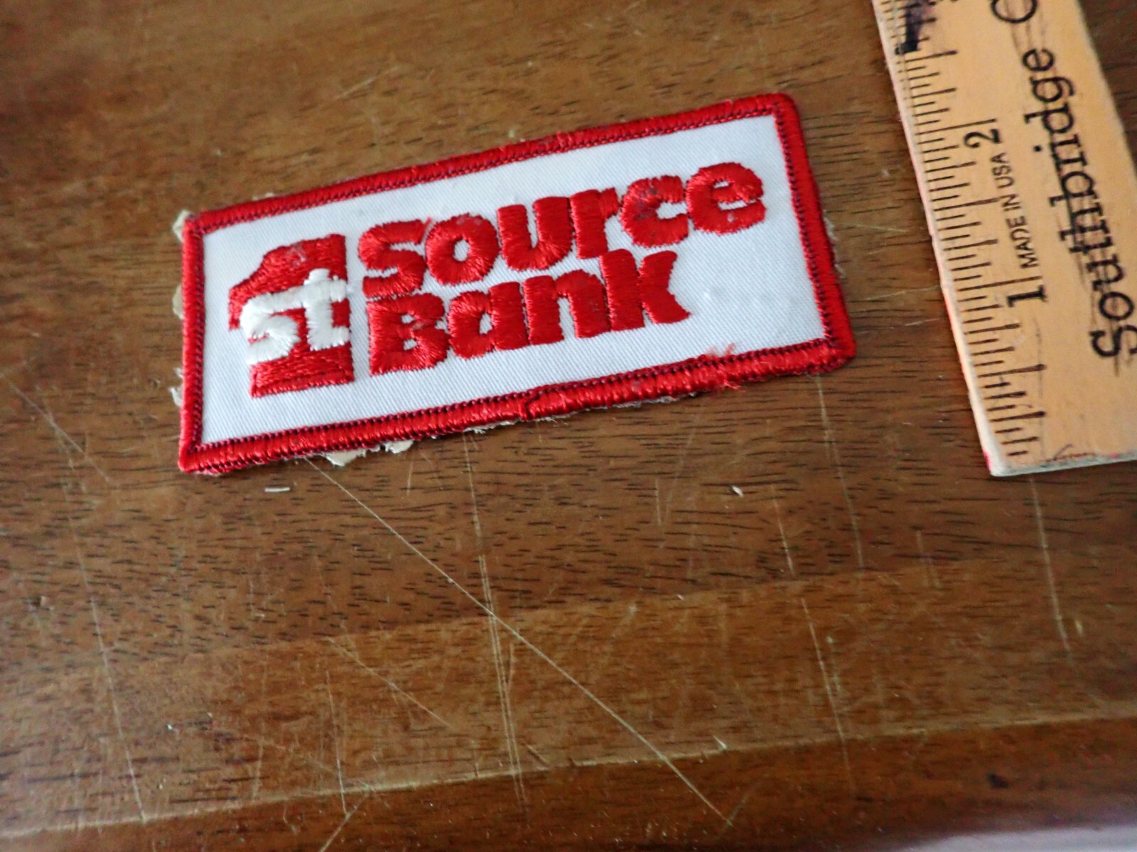 SOURCE BANK FINACIAL BANKING STOCK MARKET PATCH BX 2 #25