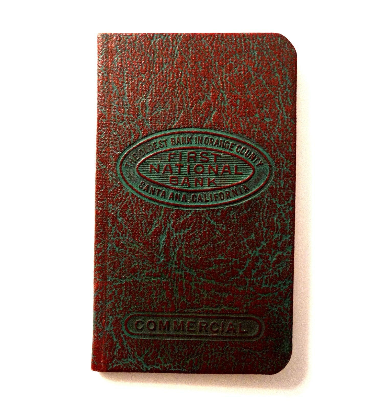 VINTAGE 1947 FIRST NATIONAL BANK SANTA ANA CA ACCOUNT STATEMENT BOOK BANKING 1A1