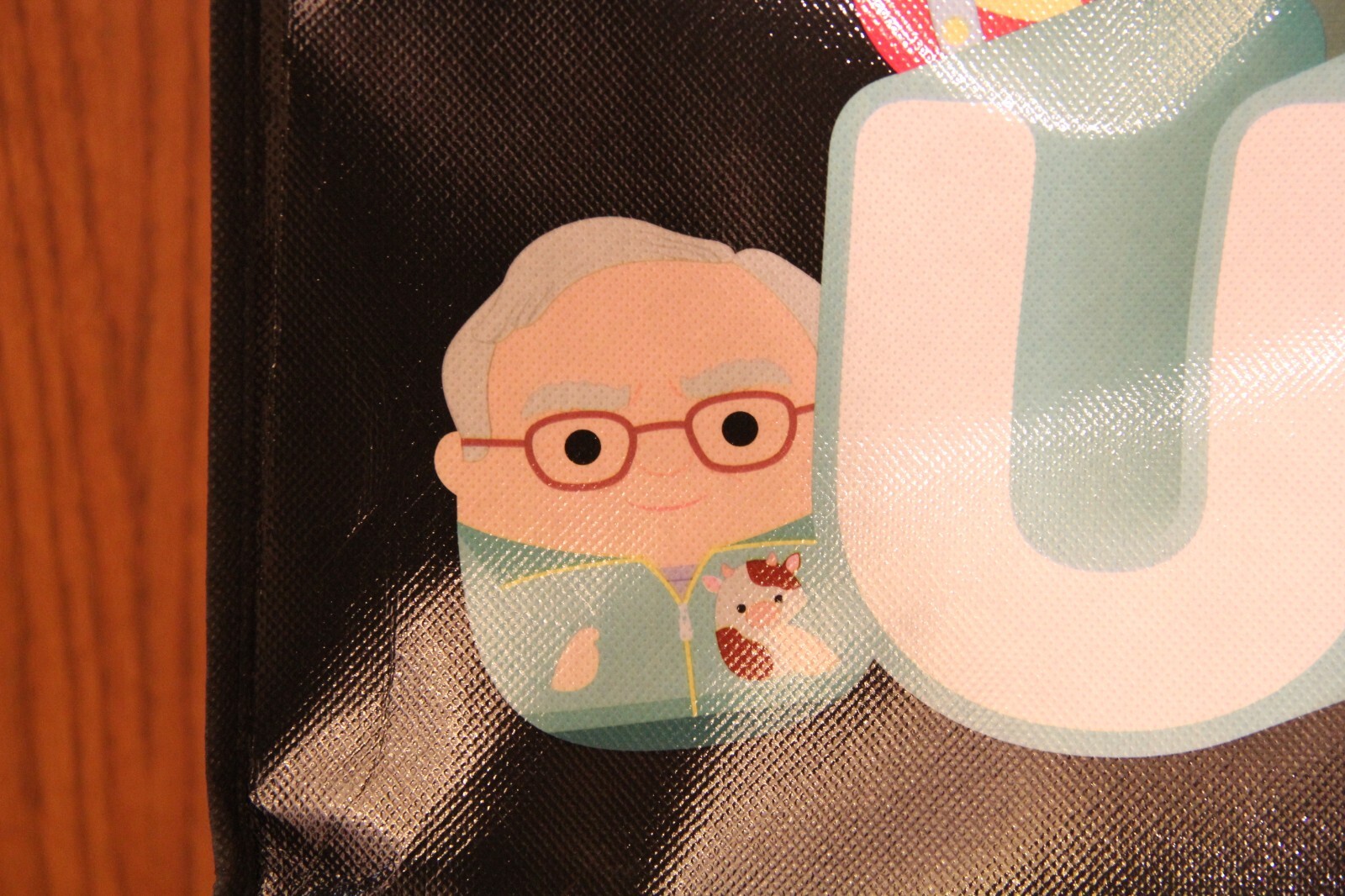 BERKSHIRE HATHAWAY ANNUAL MEETING SQUISHMALLOWS LARGE TOTE BAG WARREN BUFFETT