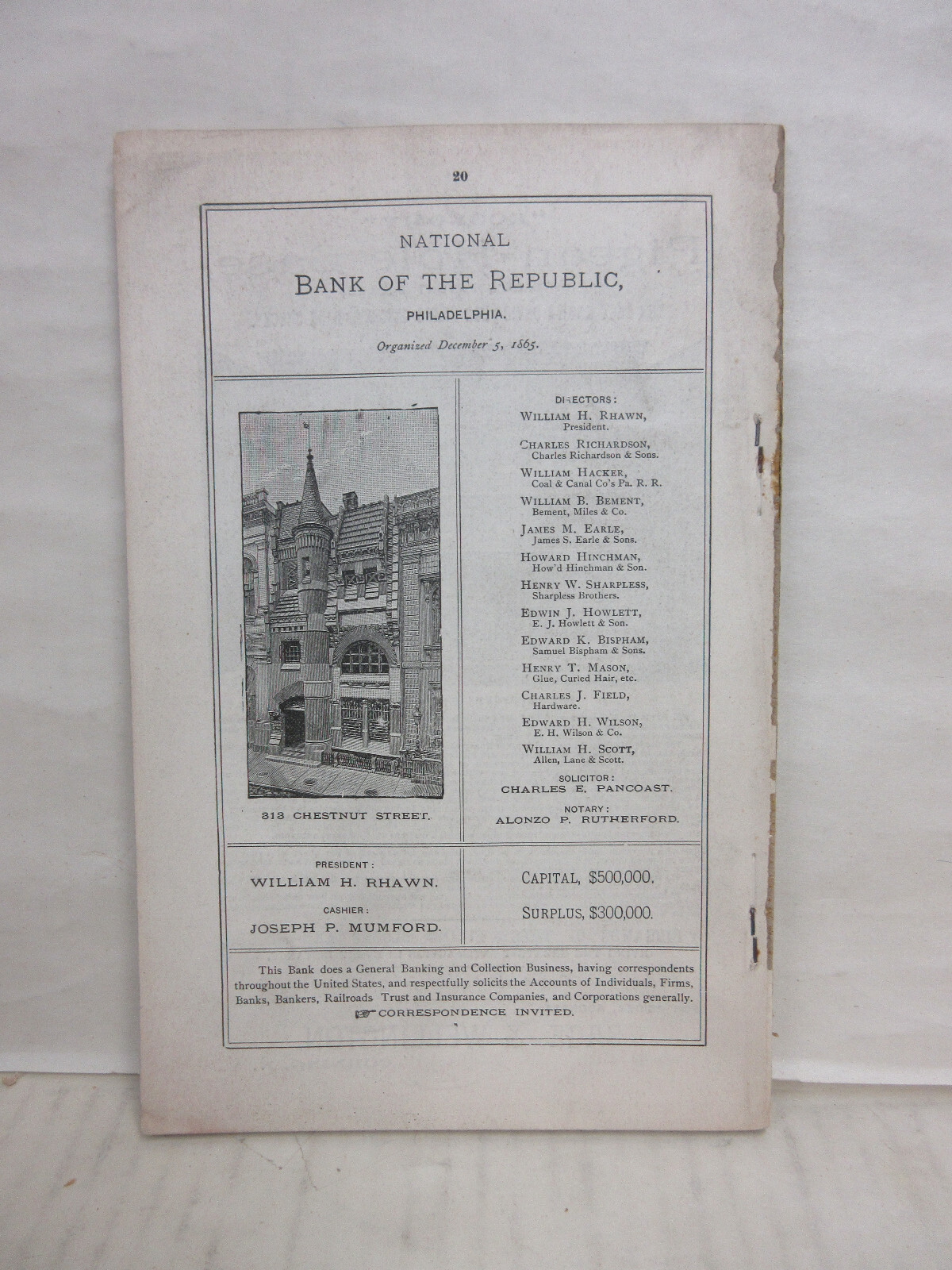 The Bankers Magazine Volume 45 Issue 5 November 1890 Vintage Periodical
