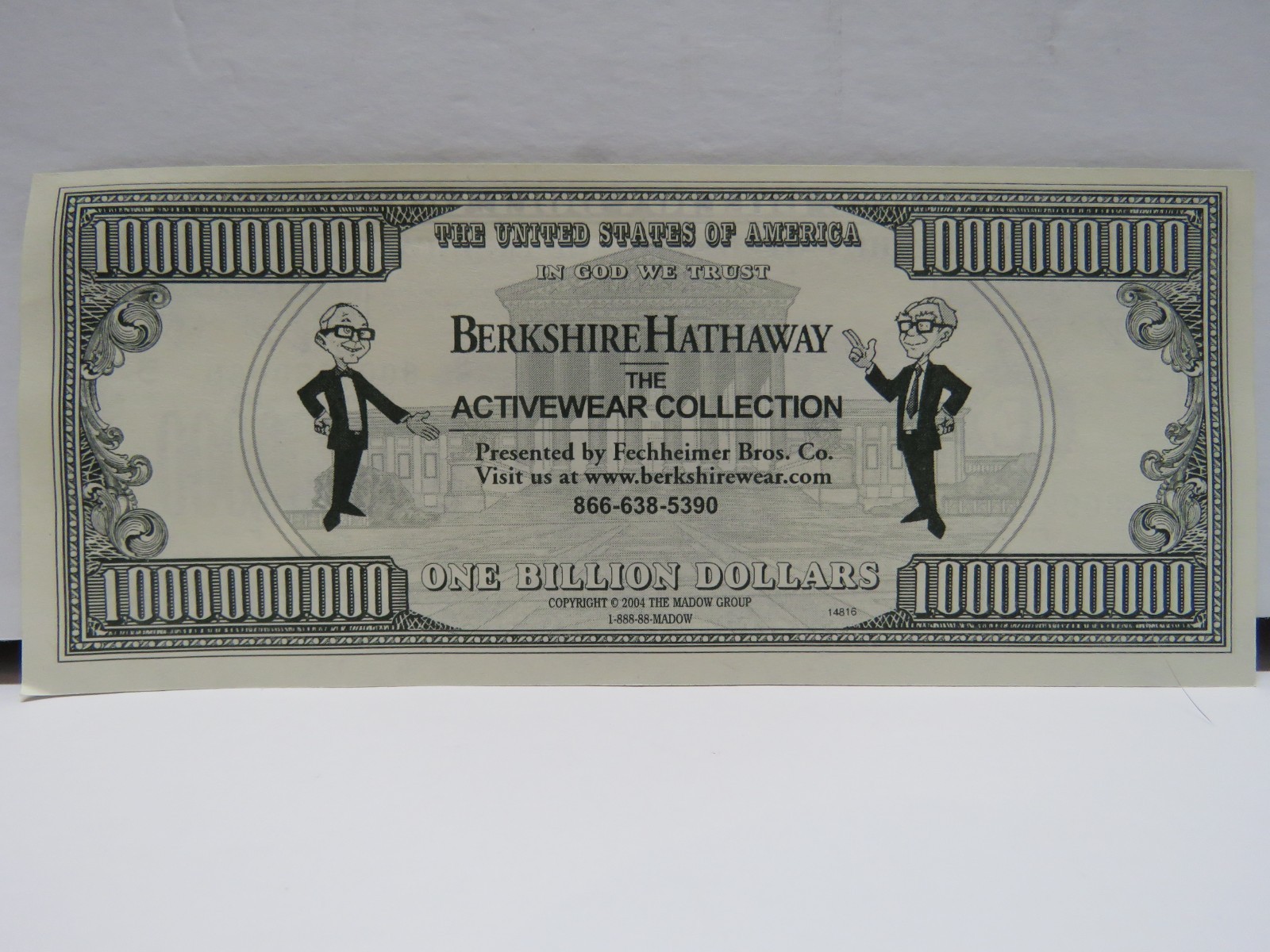 Berkshire Hathaway Warren Buffett Charlie Munger Shareholder Meeting Collectible