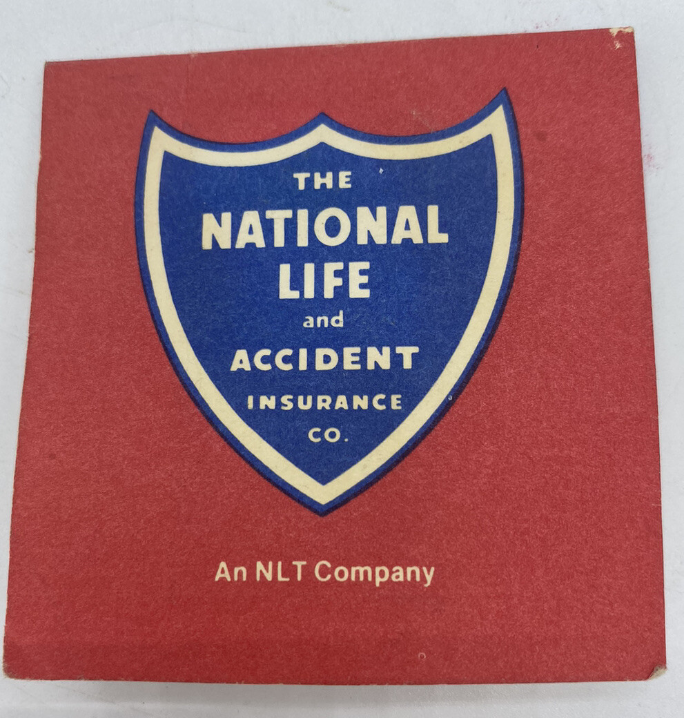 Vintage Package National Life & Accident Insurance Co Dix Rands Sewing Needles