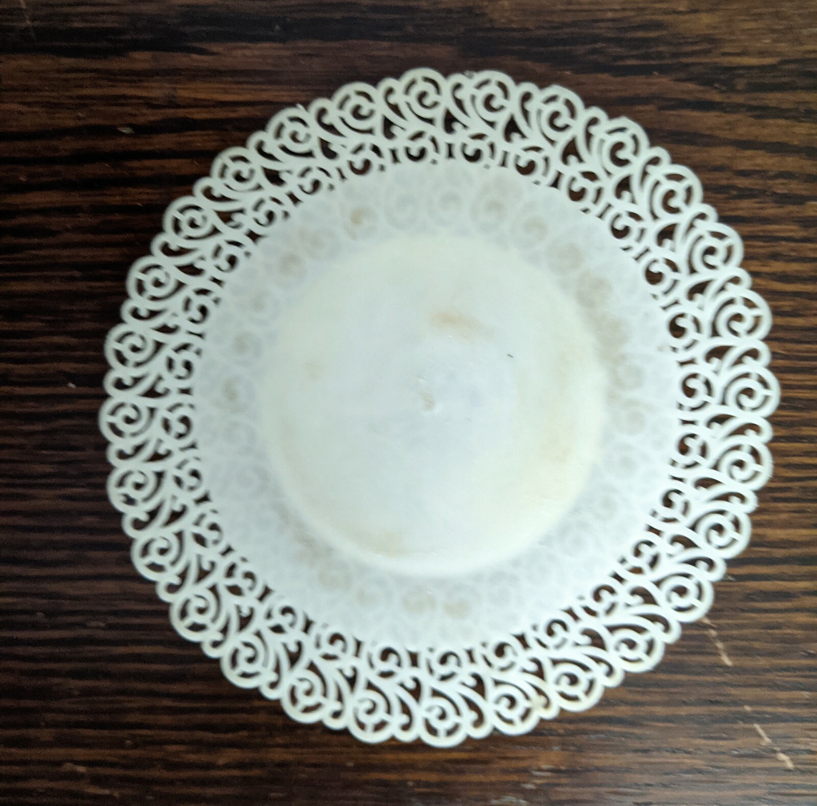 Vintage Plastic Coaster, Union County Federal Savings & Loan, Marysville OH