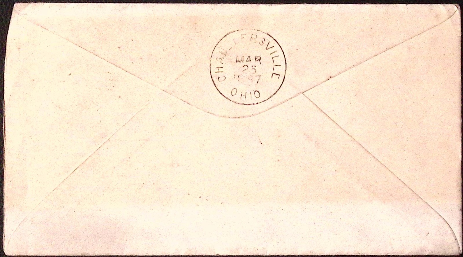 1897 The Union National Bank Zanesville OH Advertising Postal Cover