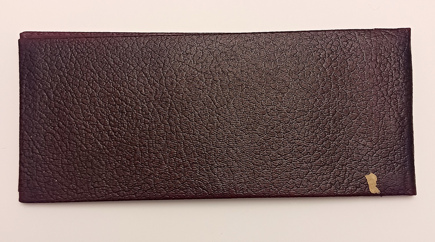 Vintage Buffalo Industrial Bank Checkbook Cover