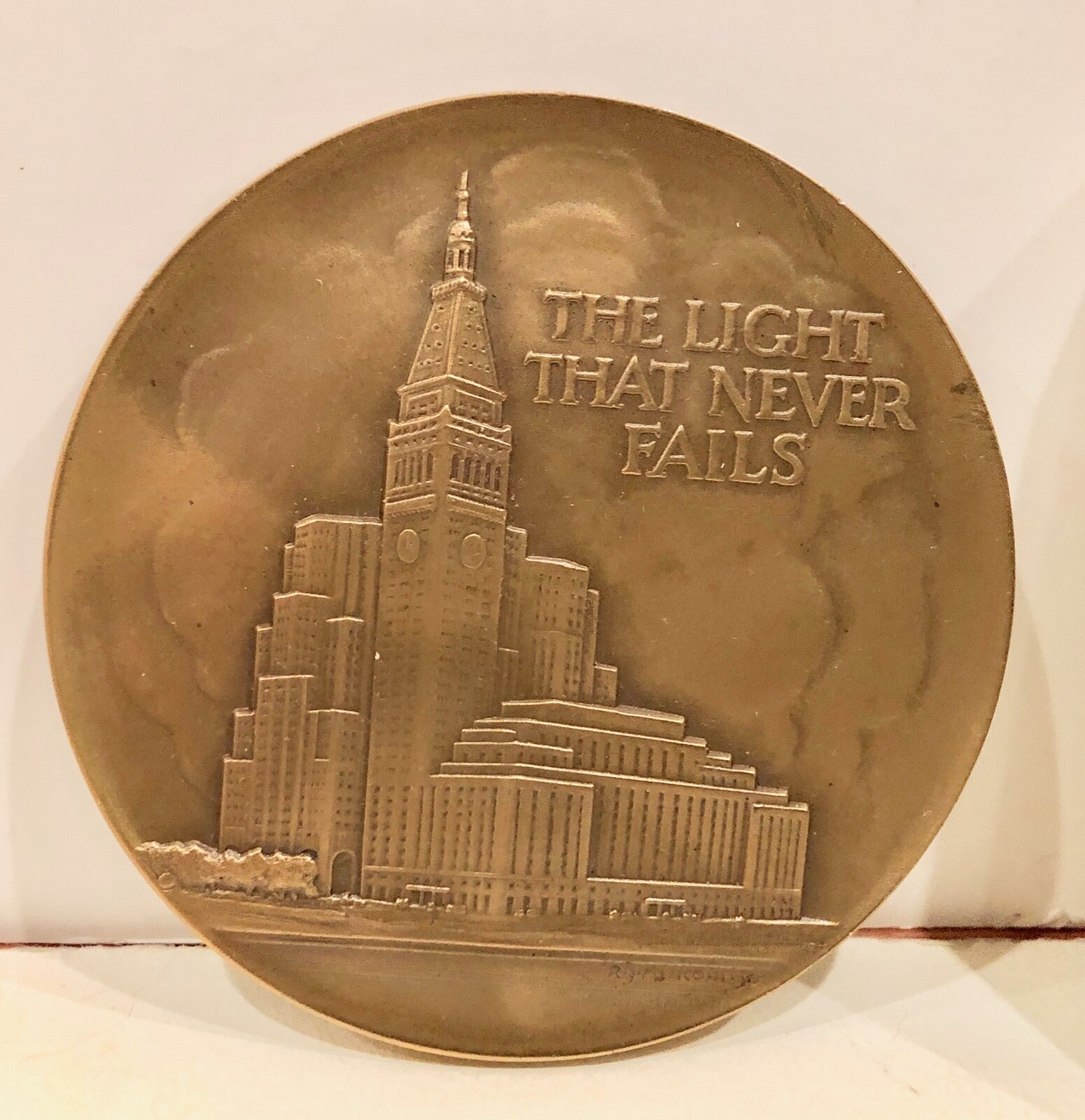 Metropolitan Life Insurance Co. 3″ Diameter Medal 1954-1956-NMIB