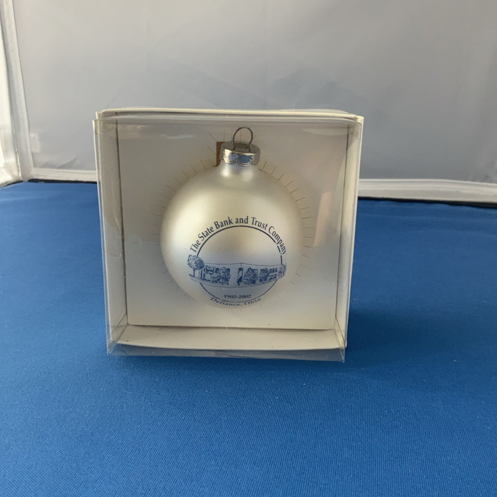 Howe House The State Bank And Trust Company Defiance, Ohio Ornament 2002