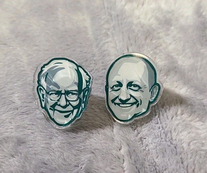 2026 Warren Buffett & Greg Abel Pinbacks Omaha Ne Meeting