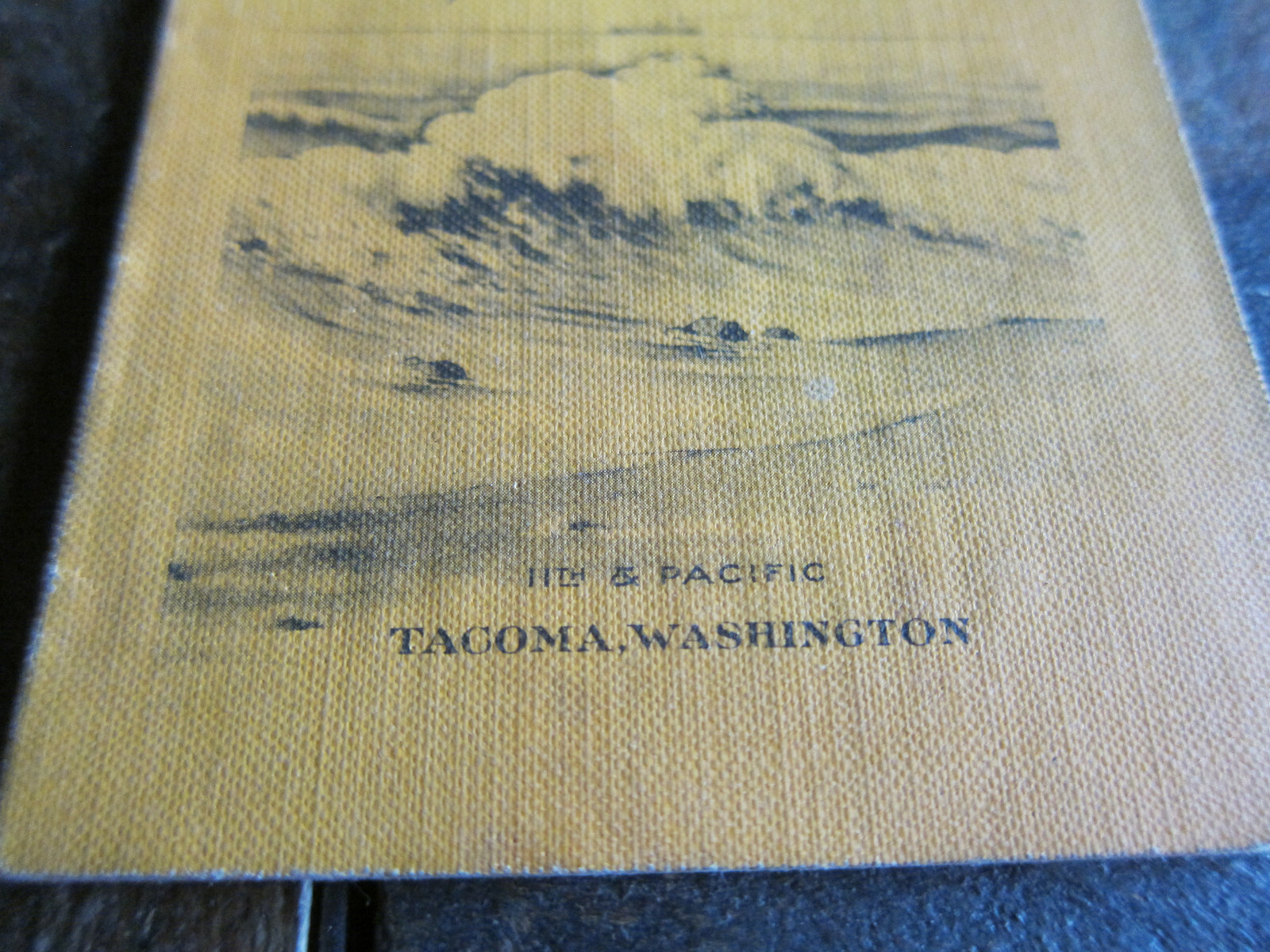 1930 Bank Account Book Pacific Savings and Loan Association Tacoma WA