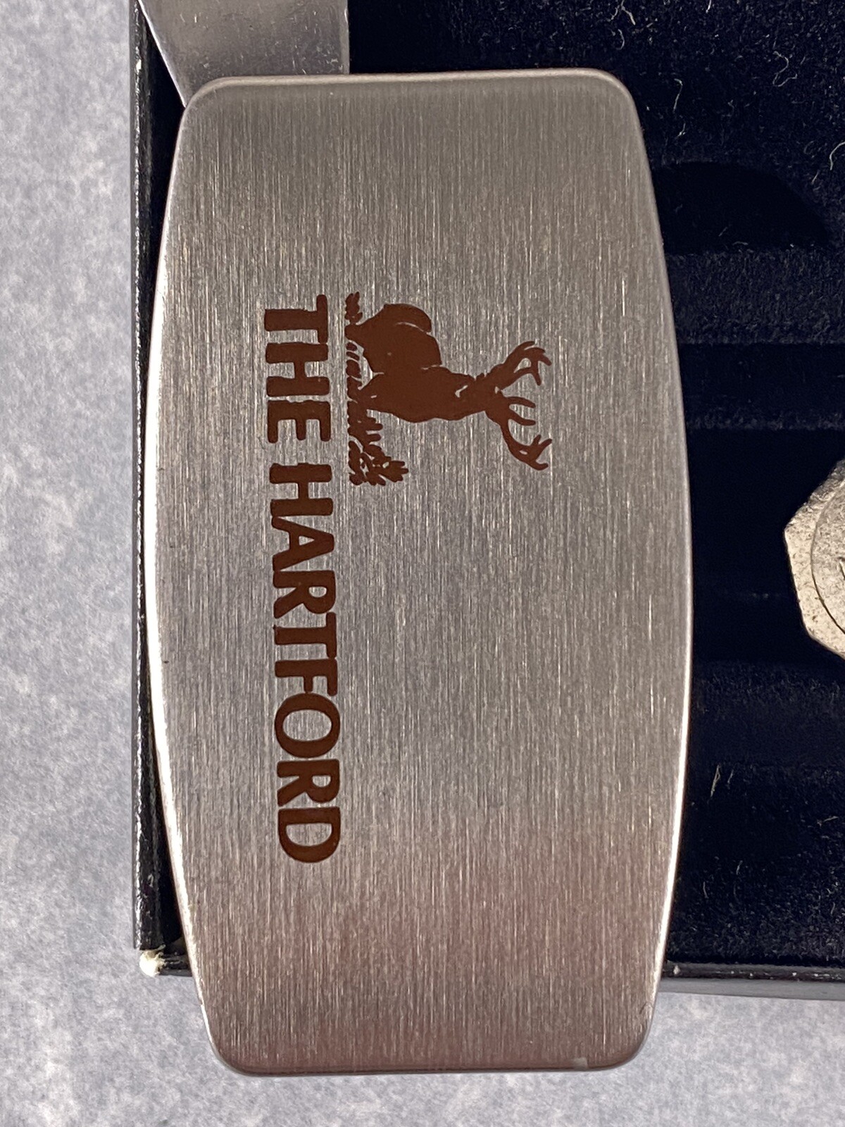 NOS Hartford Fire insurance Zippo Greenskeeper golfing buddy