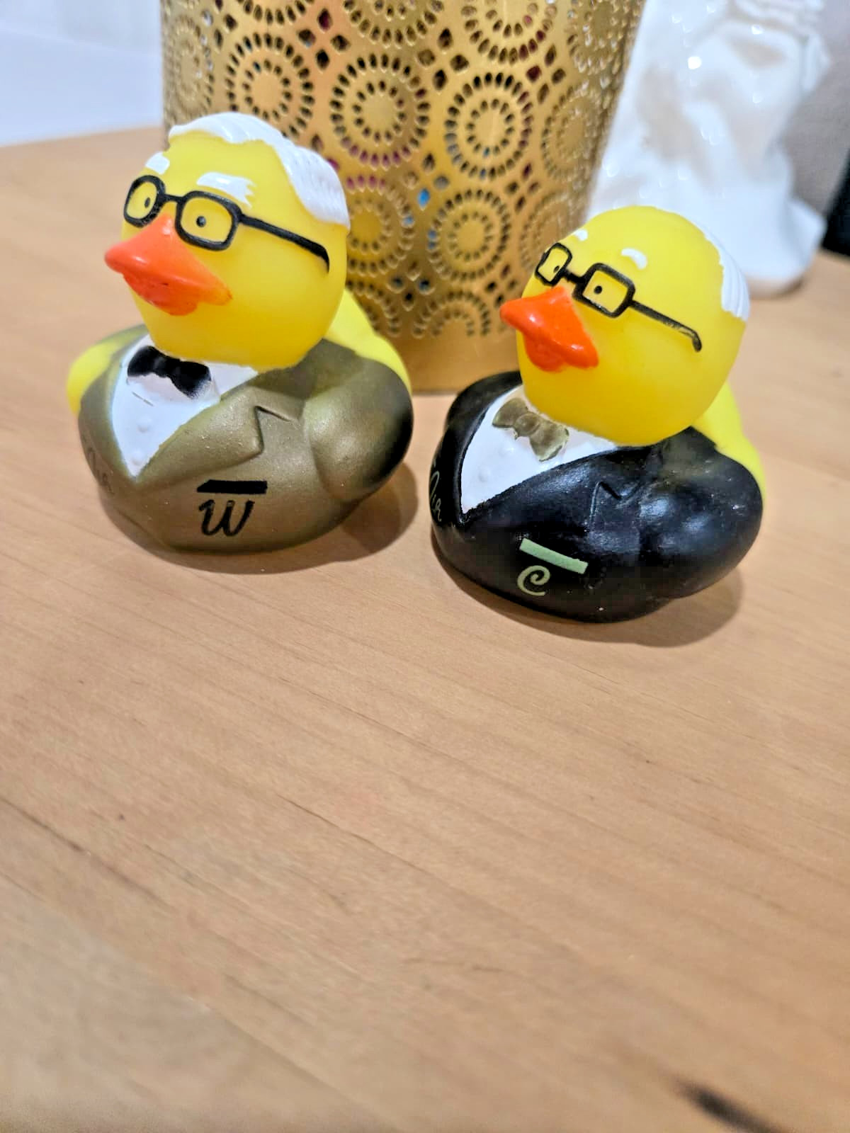 Original Berkshire Hathaway 50 Anniversary Ducks / Warren Buffet Charlie Munger