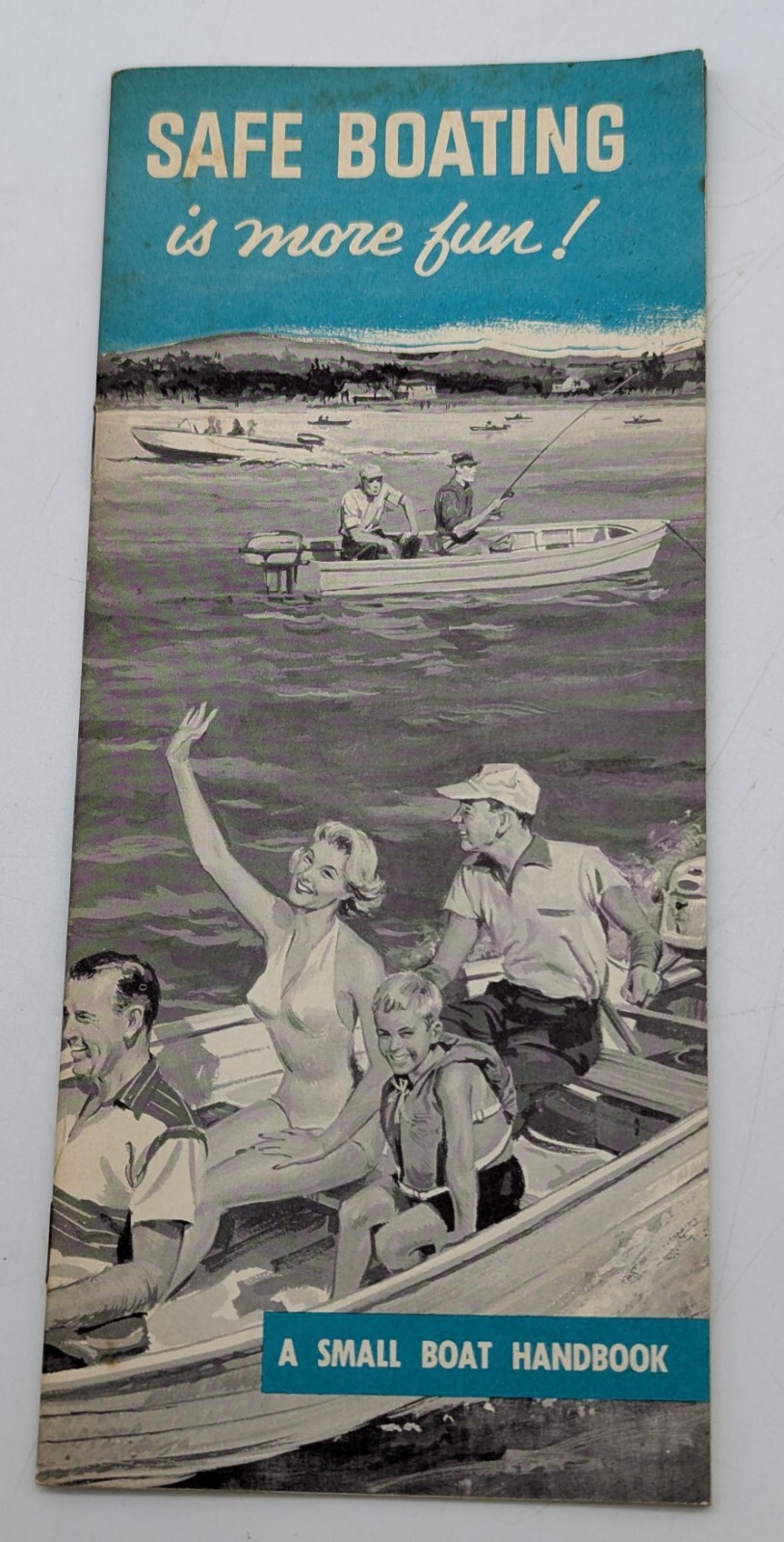 Vtg 1959 Hardware Mutuals Insurance Small Boat Handbook Safe Boating is More Fun