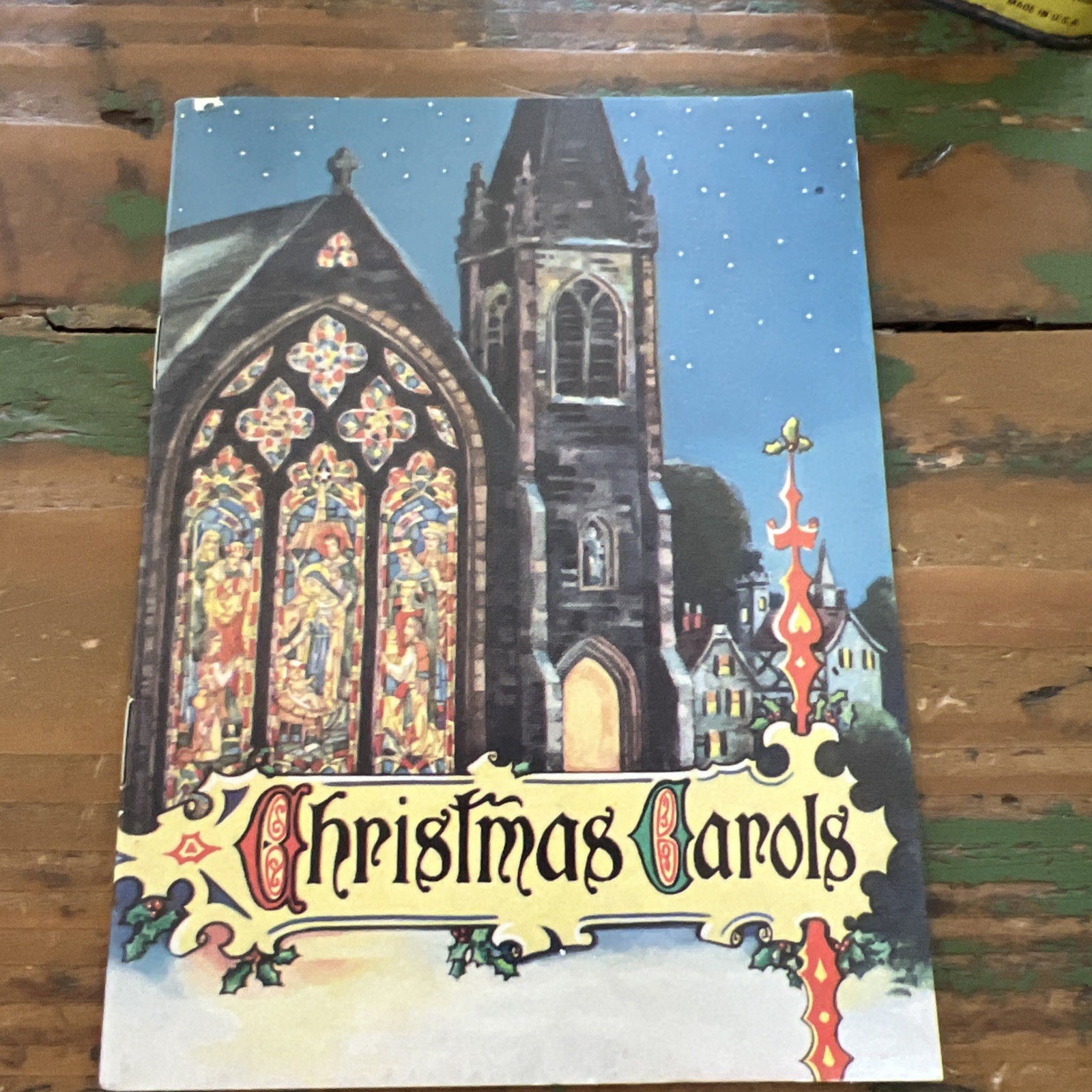 Vintage 1950’s CHRISTMAS CAROLS Booklet John Hancock Mutual Life Insurance Co.