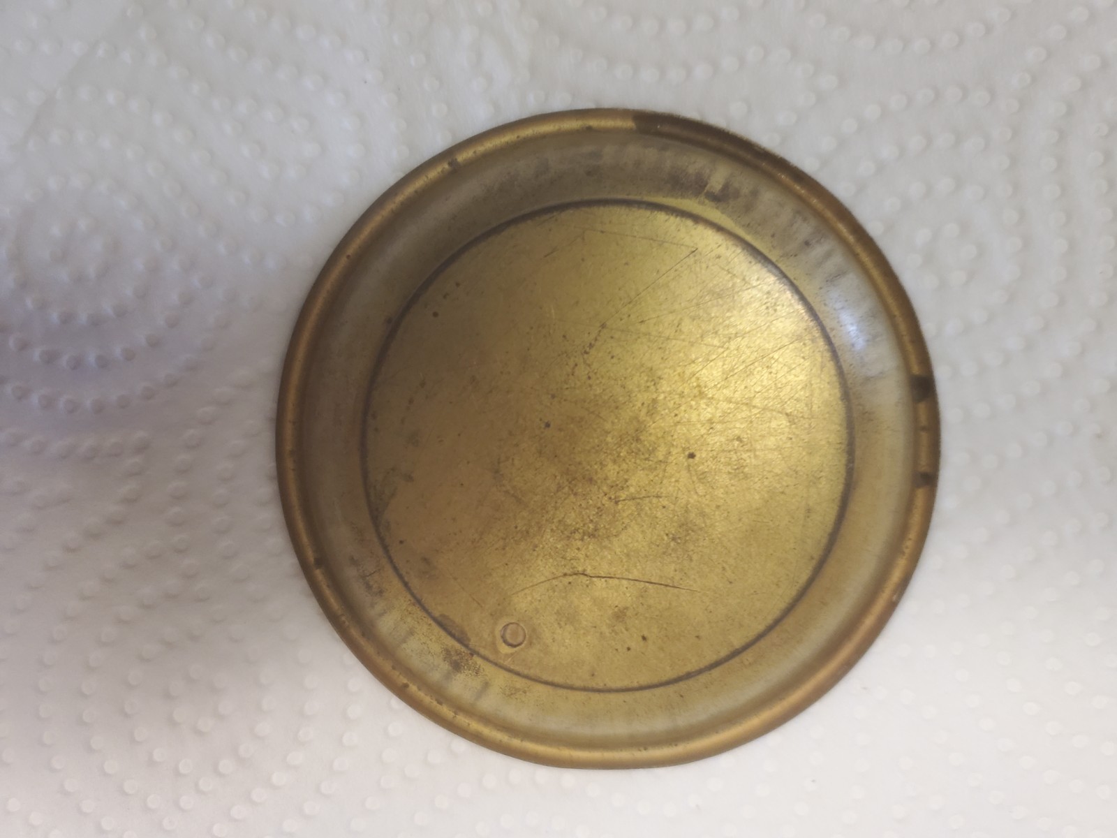 3″ Metal Bowl Beaver Valley State Bank Parkersburg Iowa 1877 – 1917 New Home #1