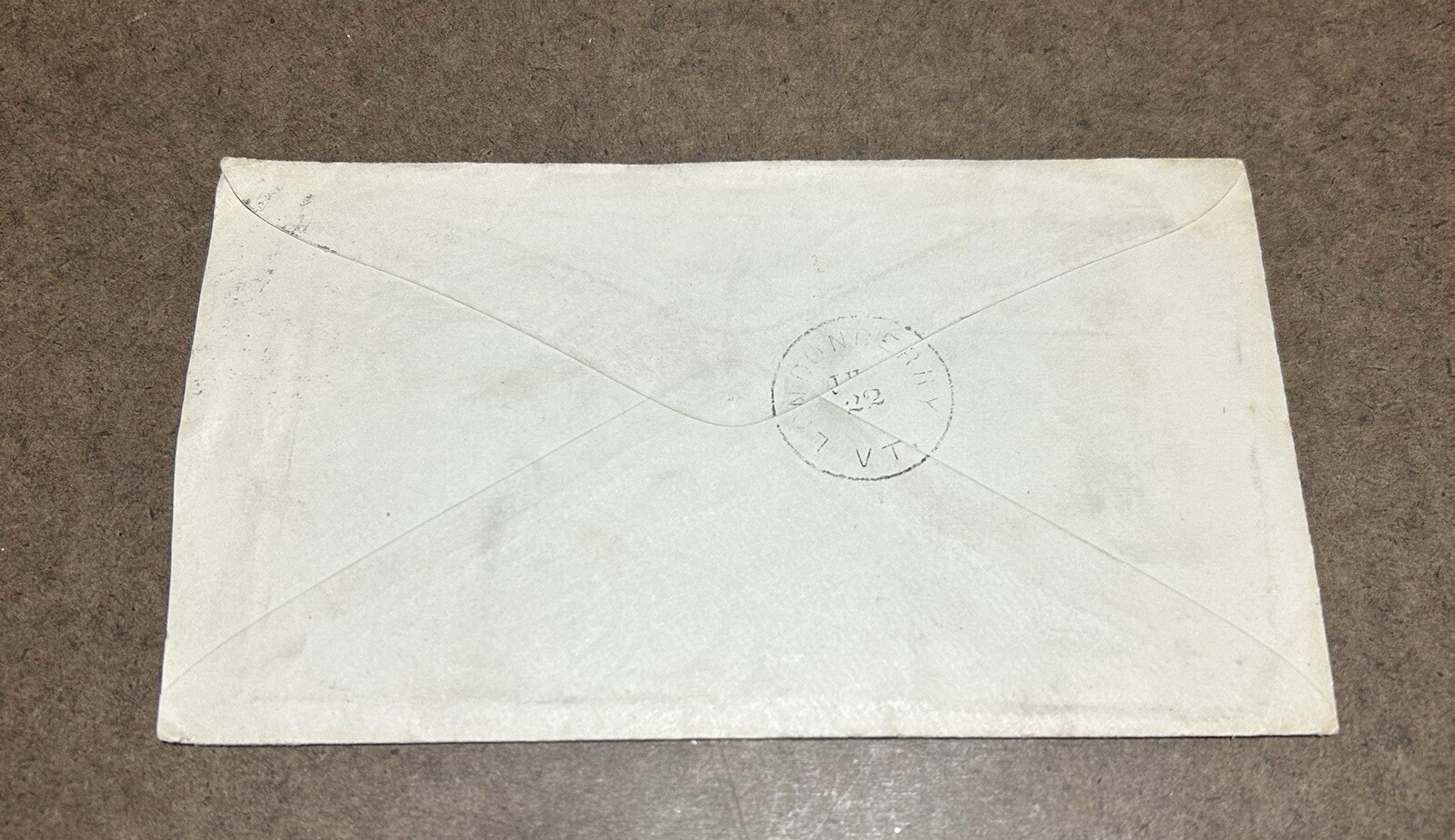 KANSAS CITY SAFE DEPOSIT AND SAVINGS BANK LETTER & ENVELOPE DATED 1886