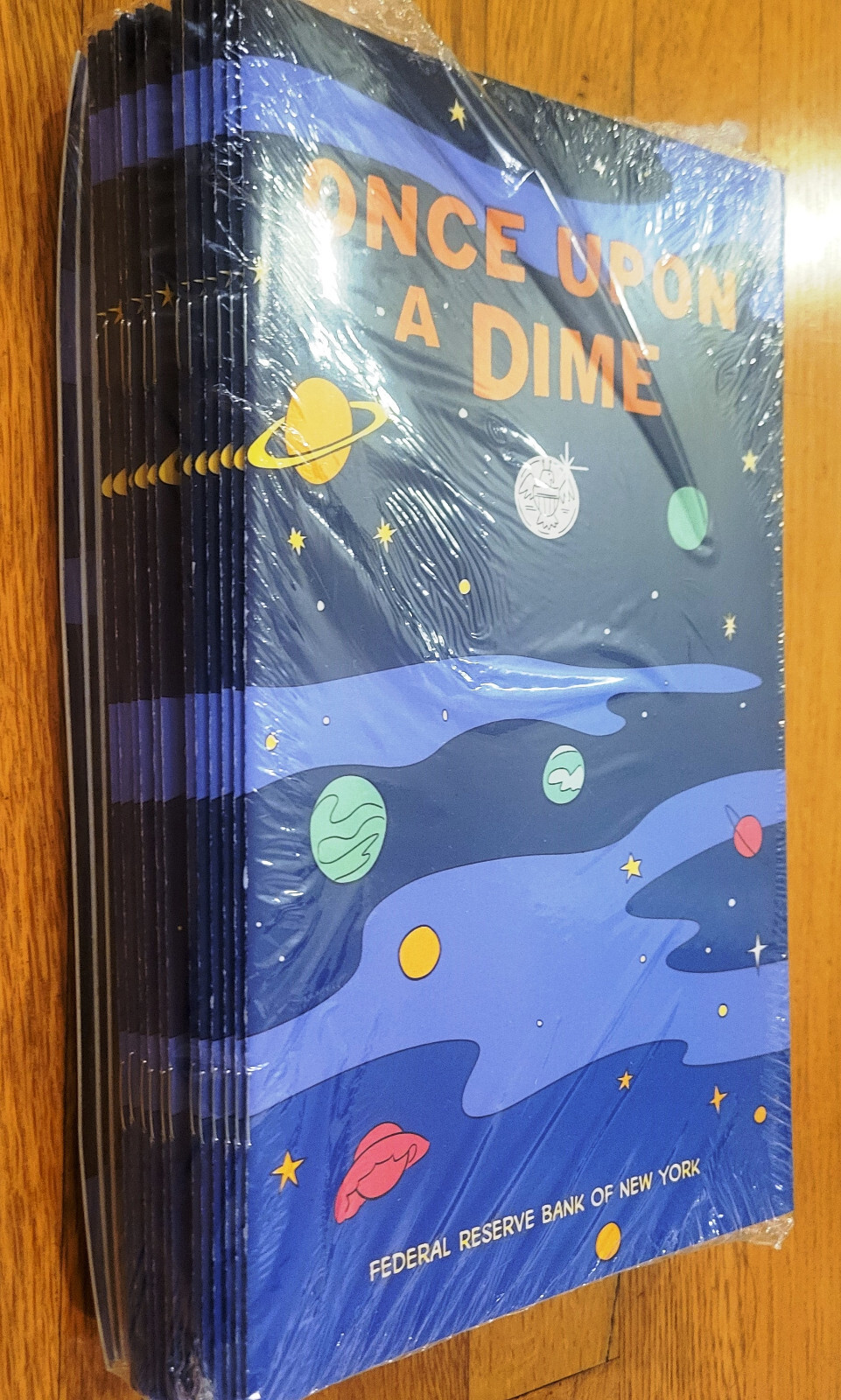 Federal Reserve Bank 35 Comic books 1st edition 2017 Once Upon a Dime Sealed Lot