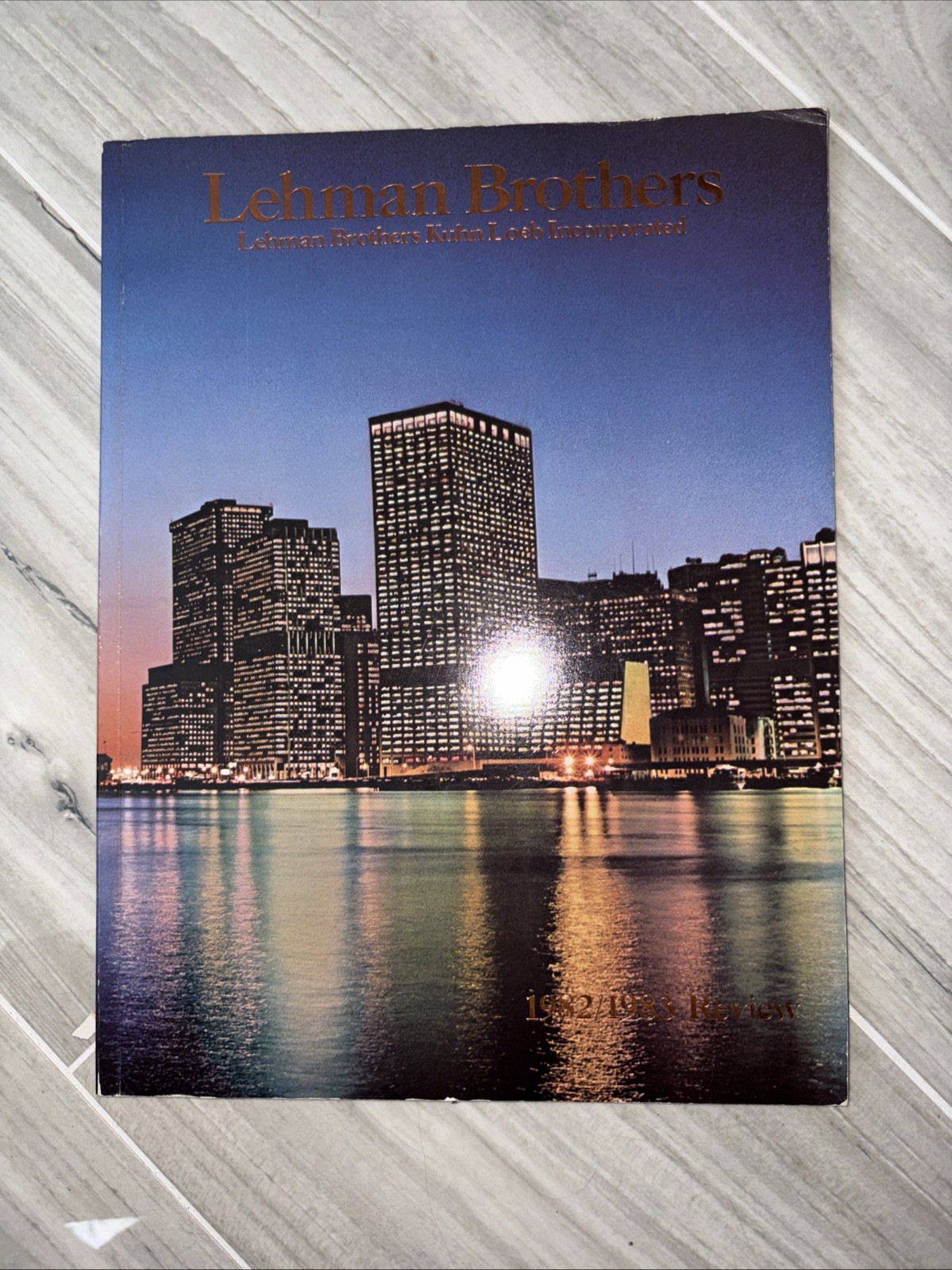 Lehman Brothers 1982/1983 Review