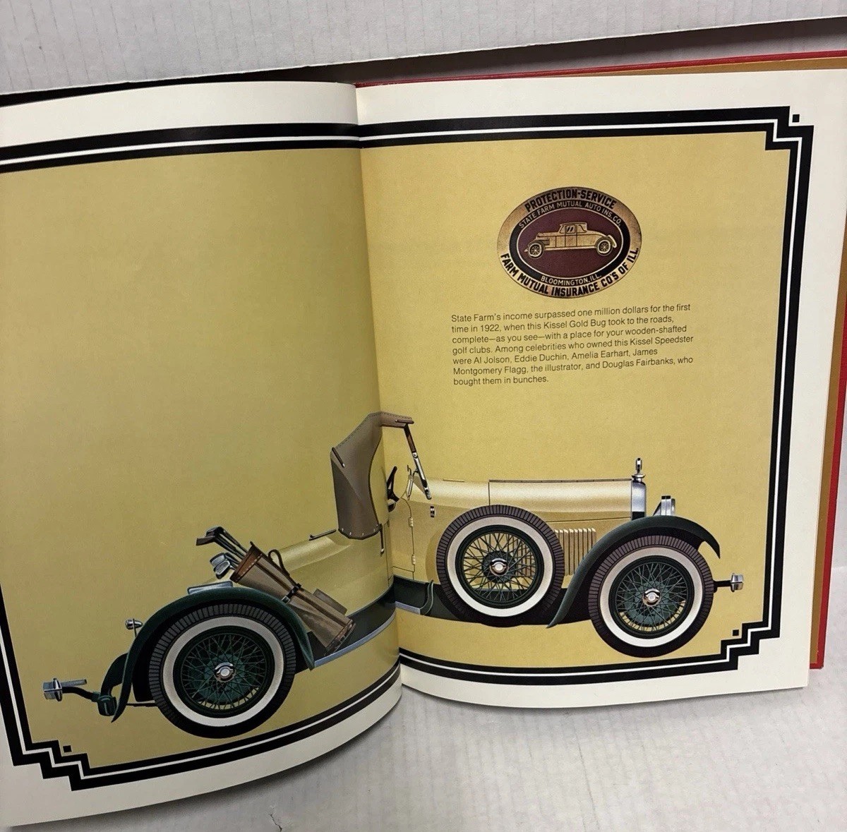 RARE 1972 State Farm 50th Anniversary Fifty Years Hardcover book.