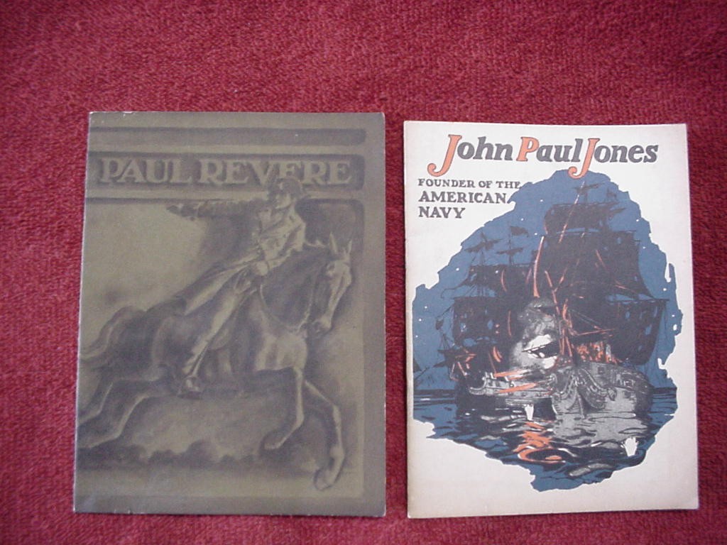 TWO (2) OLD 1940 – 50’S JOHN HANCOCK INSURANCE BOOKLETS USA HISTORY