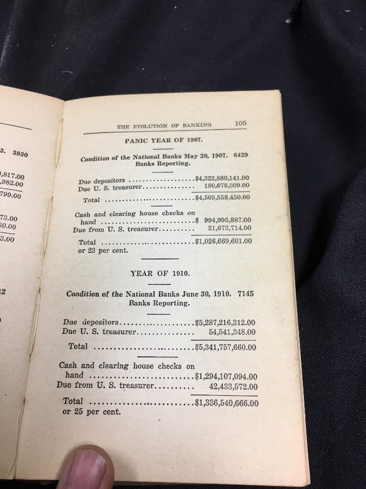 ANTIQUE 1915 The Evolution Of Banking , Robert H ,Howe