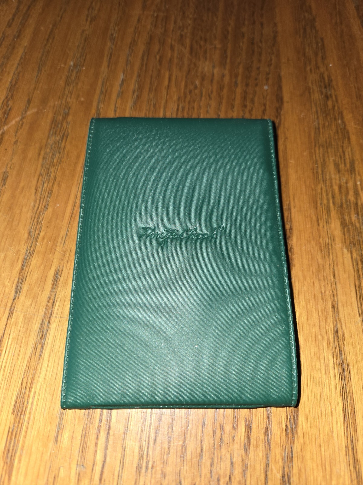 Vintage First Hawaiian Bank Vinyl Checkbook w/ One Check & Registry Hawaii 1971