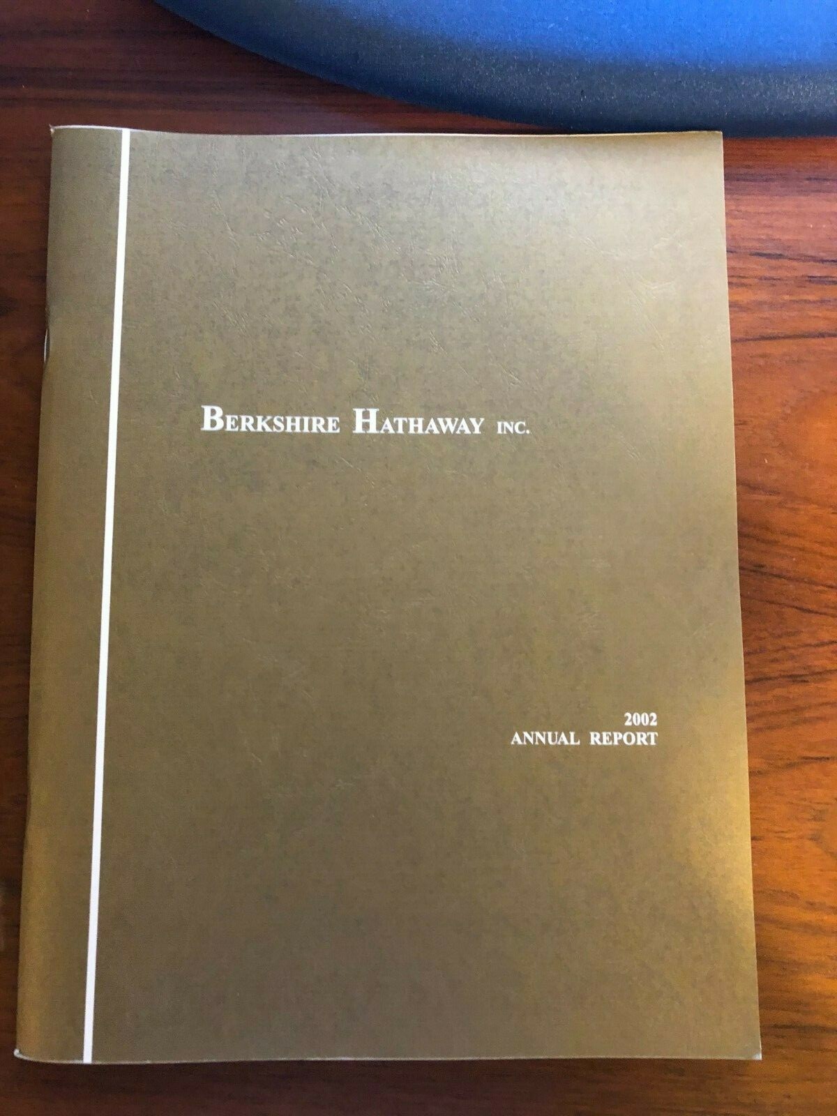 Berkshire Hathaway INC. 2002 Annual Report