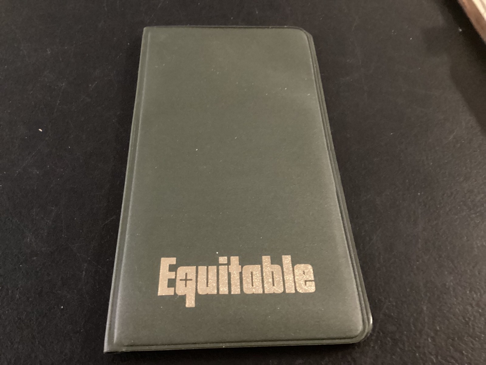 Equitable Bank Vinyl Checkbook Cover