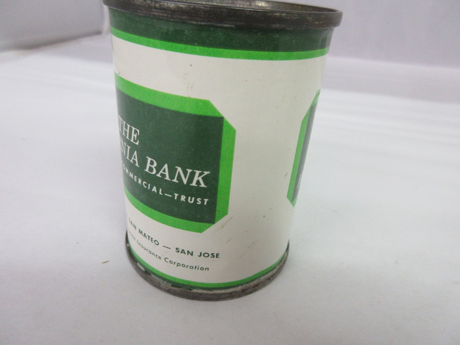 VINTAGE HIBERINA BANK PROMO BANK TIN ADVERTISING COLLECTIBLE M-952