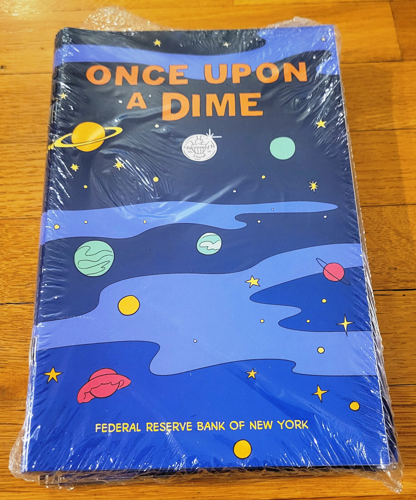 Federal Reserve Bank 35 Comic books 1st edition 2017 Once Upon a Dime Sealed Lot