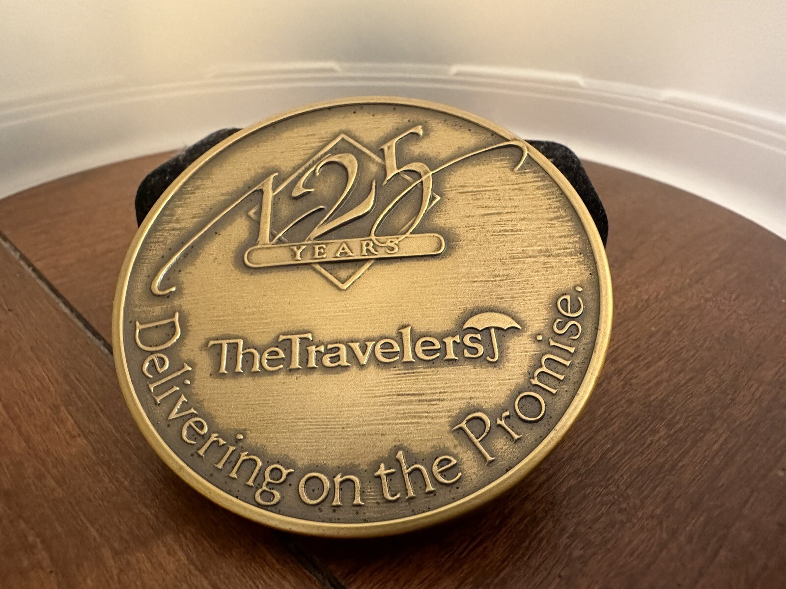 TRAVELERS INSURANCE 125 Year Annivesary Mark/Medallion/Coin 1864-1989