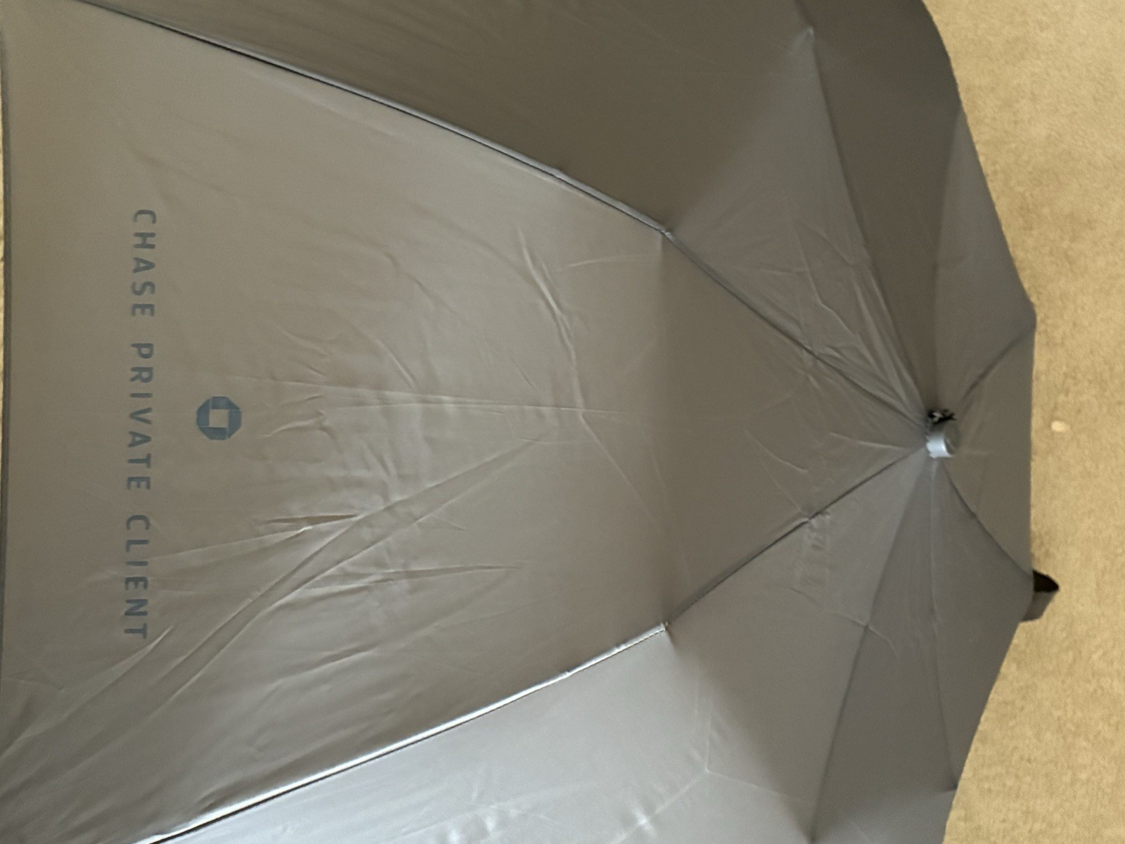 New Authentic Chase Bank PRIVATE CLIENT Umbrella! Very Rare Item!