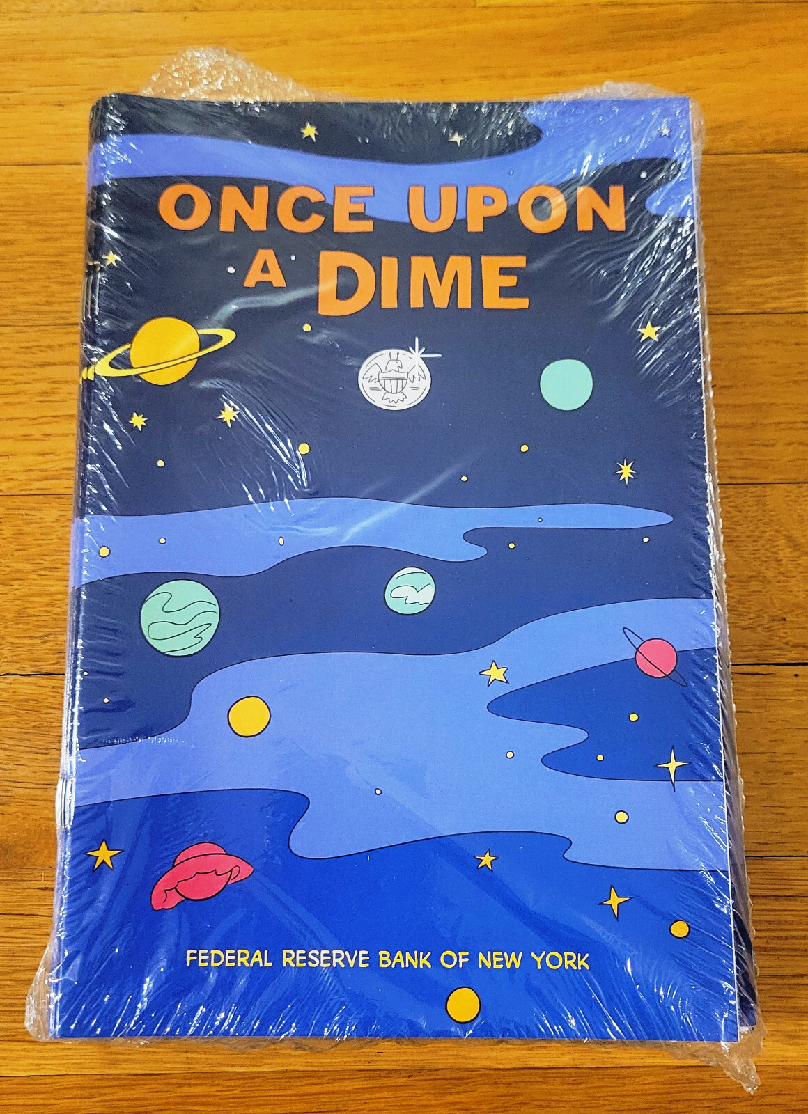 Federal Reserve Bank 35 Comic books 1st edition 2017 Once Upon a Dime Sealed Lot